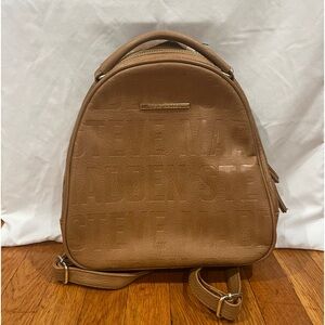 Steve Madden Tan Mini/Medium Backpack